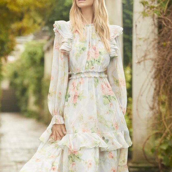 Needle & Thread Dresses & Skirts - LIKE NEW Needle & Thread Abigail Rose Gown Multi